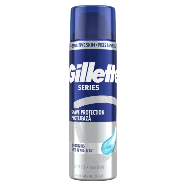 Gillette Series Revitalizáló Borotvazselé Zöld Teával, Férfiaknak, 200ml termékhez kapcsolódó kép