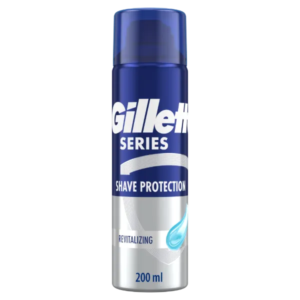 Gillette Series Revitalizáló Borotvazselé Zöld Teával, Férfiaknak, 200ml termékhez kapcsolódó kép