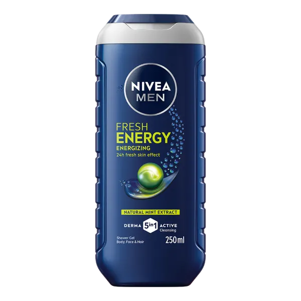 NIVEA MEN tusfürdő 250ml Energy termékhez kapcsolódó kép