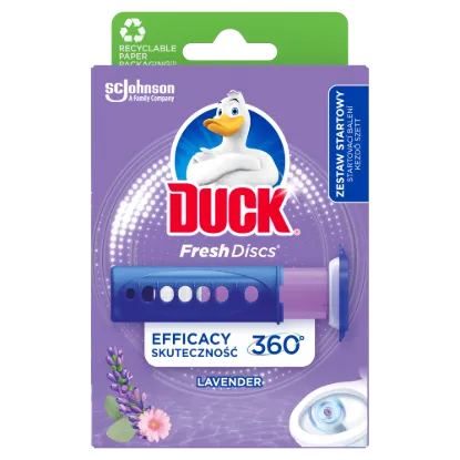 Duck Fresh Discs zselés WC-öblítő korong 36ml Levendula termékhez kapcsolódó kép