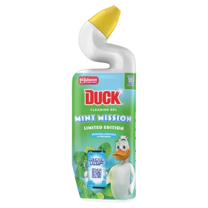 Duck Cleaning Gel WC-tisztító folyadék 750ml Mint Mission termékhez kapcsolódó kép
