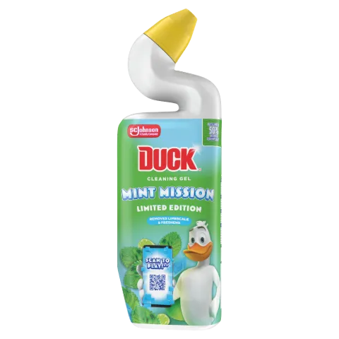 Duck Cleaning Gel WC-tisztító folyadék 750ml Mint Mission termékhez kapcsolódó kép