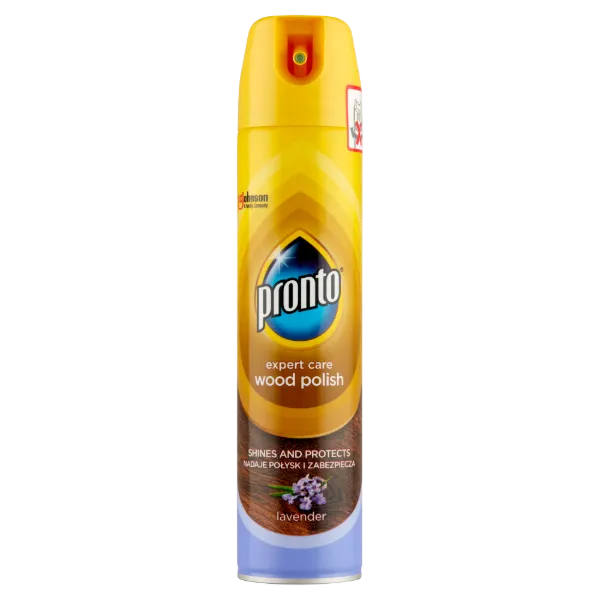Pronto Expert Care bútorápoló aeroszol 250ml Levendula illattal termékhez kapcsolódó kép