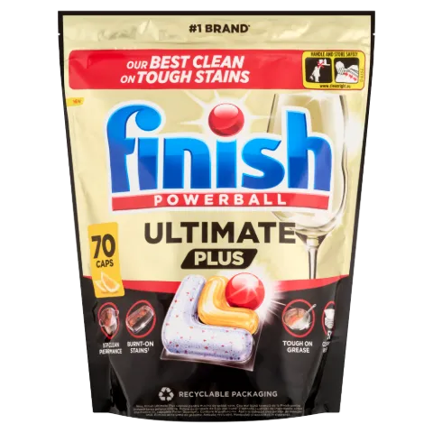 Finish Ultimate Plus All in 1 mosogatógép kapszula 72db Lemon termékhez kapcsolódó kép
