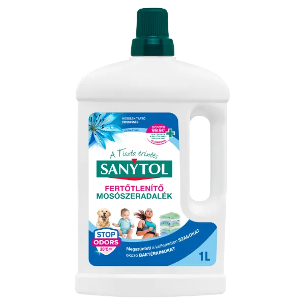 Sanytol Fertőtlenítő Mosószeradalék 1L Active Fresh termékhez kapcsolódó kép