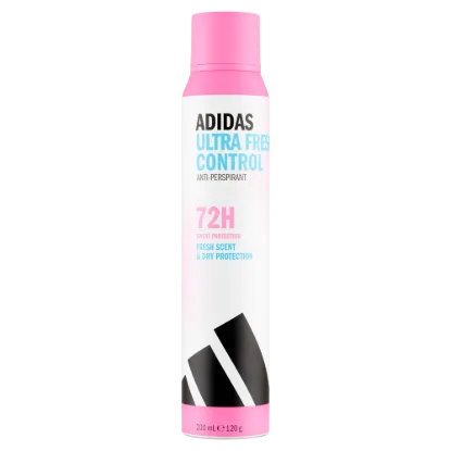 Adidas női deo spray 150ml Ultra Fresh Control izzadásgátló termékhez kapcsolódó kép