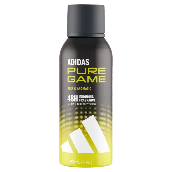 Adidas férfi deo spray 150ml Pure Game termékhez kapcsolódó kép