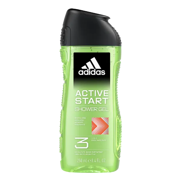 Adidas férfi tusfürdő 250ml Active Start termékhez kapcsolódó kép