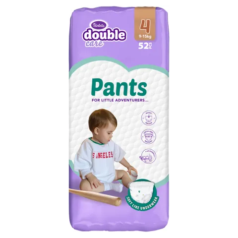 Violeta Double Care Pants bugyipelenka 4-es méret (9-15 kg) 52db (4/#) termékhez kapcsolódó kép