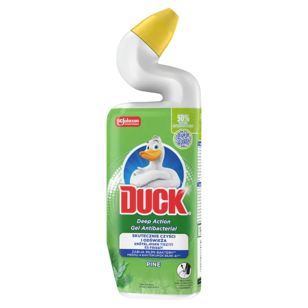 Duck Deep Action Gel WC-tisztító fertőtlenítő gél Fenyő illattal 750ml termékhez kapcsolódó kép
