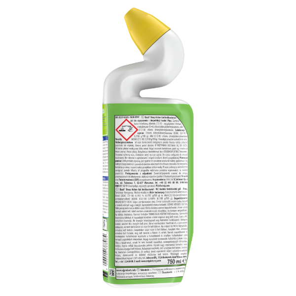 Duck Deep Action Gel WC-tisztító fertőtlenítő gél Fenyő illattal 750ml termékhez kapcsolódó kép