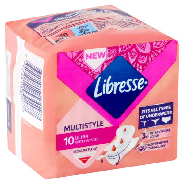 LIBRESSE MULTIS. EGESZSEGUGYI BETET ULT. 10 db termékhez kapcsolódó kép