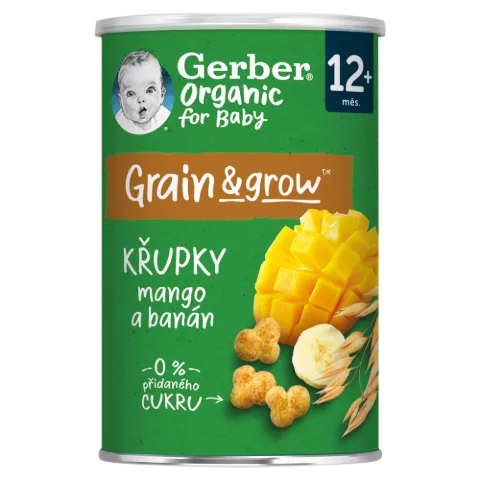 Gerber bio gabonasnack mangó-banán 35g termékhez kapcsolódó kép