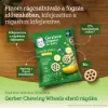 Gerber Chewing Wheels banános bio gabonasnack, 10 hónapos kortól 28 g termékhez kapcsolódó kép