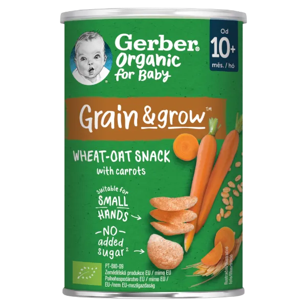 GERBER BIO BUZA ZABSN. SARGAREP. 10 HO+ 35 g termékhez kapcsolódó kép