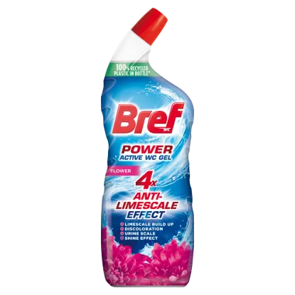 Bref Power Active WC Gel Flower 750ml termékhez kapcsolódó kép