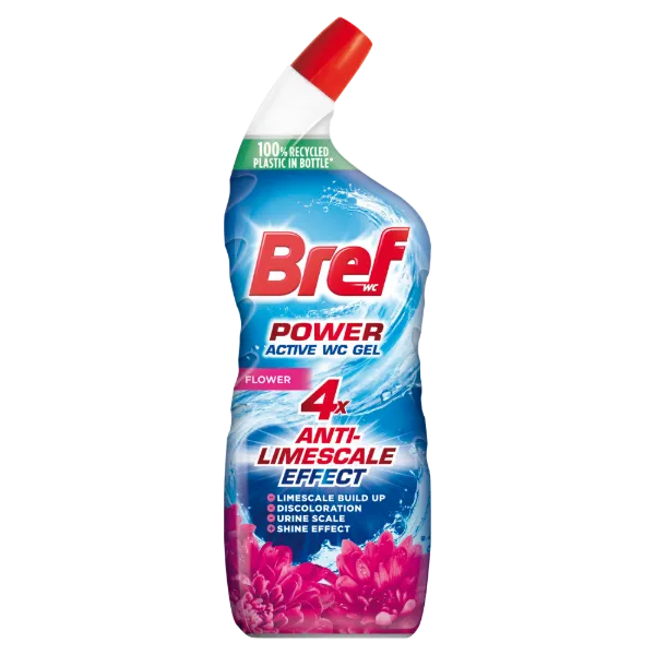 Bref Power Active WC Gel Flower 750ml termékhez kapcsolódó kép
