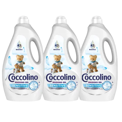 Coccolino Sensitive mosógél 43 mosás 1,72 l termékhez kapcsolódó kép