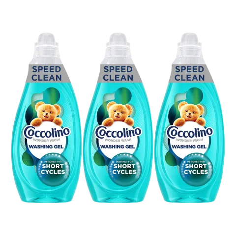 Coccolino Wonder Wash Speed Clean mosógél gyors mosáshoz 37 mosás 1480 ml  termékhez kapcsolódó kép