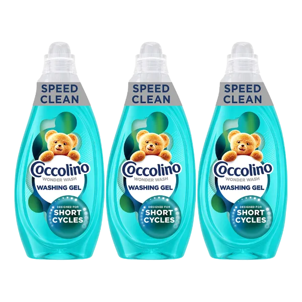 Coccolino Wonder Wash Speed Clean mosógél gyors mosáshoz 37 mosás 1480 ml  termékhez kapcsolódó kép