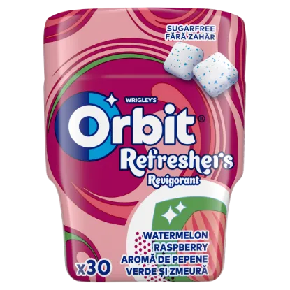 ORBIT REFRESHERS WATERMELON RASPBERRY 30 db termékhez kapcsolódó kép