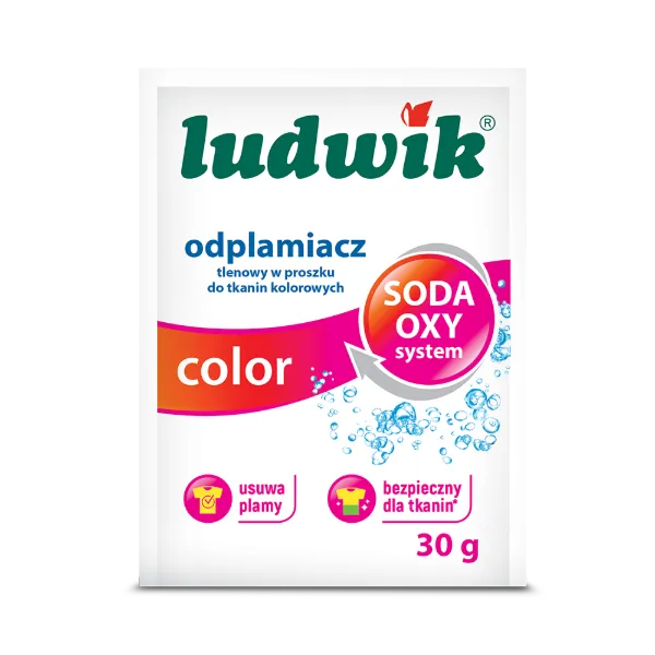 LUDWIK folteltávolító por, tasakos 30g - színes ruhákhoz (18/#) termékhez kapcsolódó kép