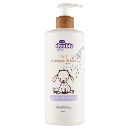 VIOLETA Double Care sampon és habfürdő 2in1 400ml (15db/#) termékhez kapcsolódó kép