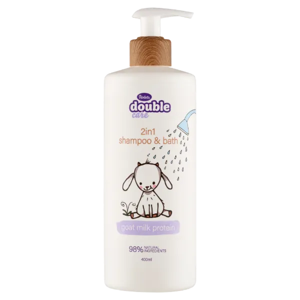VIOLETA Double Care sampon és habfürdő 2in1 400ml (15db/#) termékhez kapcsolódó kép