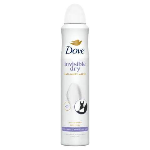 Dove Advanced Care Invisible Dry izzadásgátló aeroszol 200 ml termékhez kapcsolódó kép