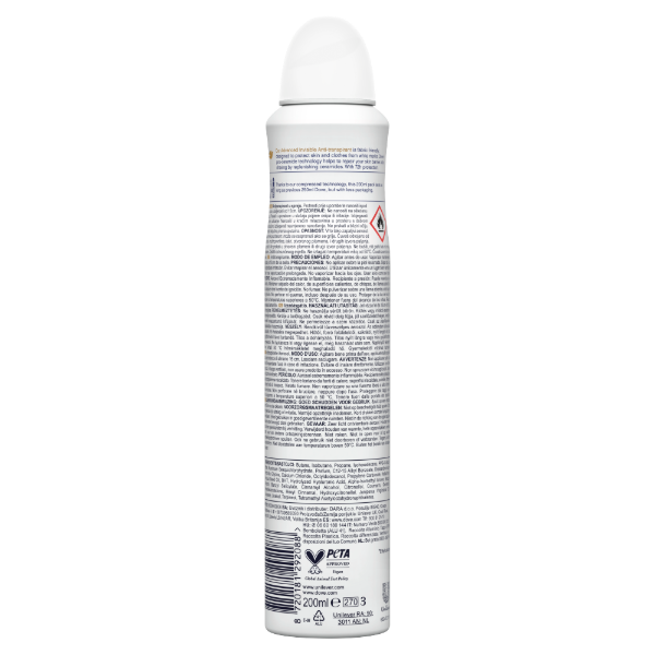 Dove Advanced Care Invisible Dry izzadásgátló aeroszol 200 ml termékhez kapcsolódó kép