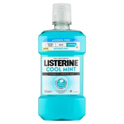 LISTERINE® Cool Mint Intense szájvíz (alkoholmentes) 500ml termékhez kapcsolódó kép