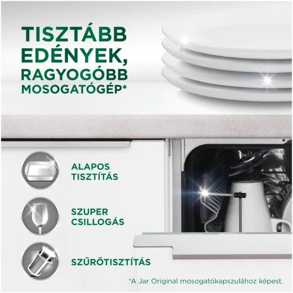 Jar Platinum Mosogatókapszula, Lemon, , 34 Mosogatókapszula termékhez kapcsolódó kép