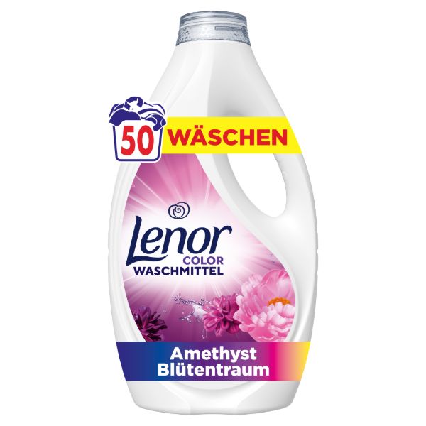 Lenor folyékony mossószer 50 mosás 2,25l Amethyst Flower Color termékhez kapcsolódó kép