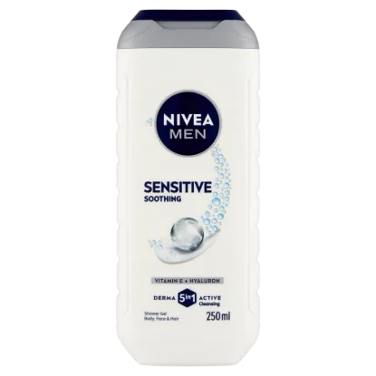 NIVEA MEN Sensitive 3 az 1-ben tusfürdő testre, arcra, hajra 250 ml termékhez kapcsolódó kép