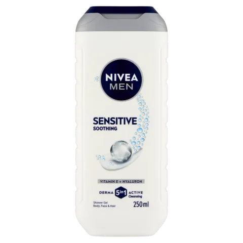 NIVEA MEN Sensitive 3 az 1-ben tusfürdő testre, arcra, hajra 250 ml termékhez kapcsolódó kép