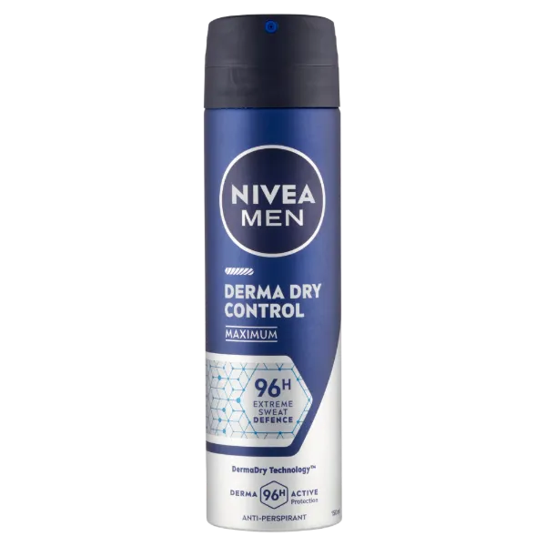 NIVEA MEN Derma Dry Control izzadásgátló 150 ml termékhez kapcsolódó kép