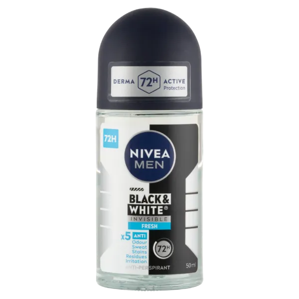 NIVEA MEN Black & White Invisible Fresh izzadásgátló 50 ml termékhez kapcsolódó kép
