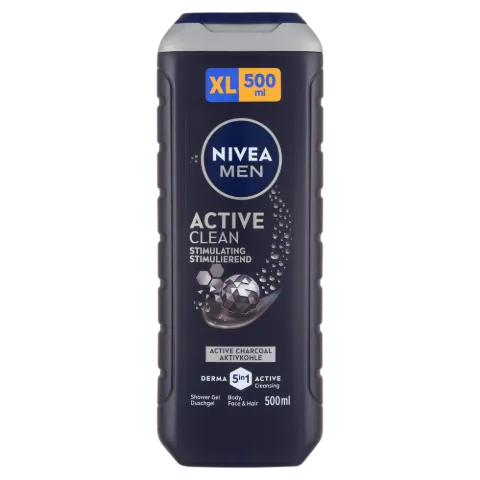 NIVEA MEN Active Clean tusfürdő 500 ml termékhez kapcsolódó kép