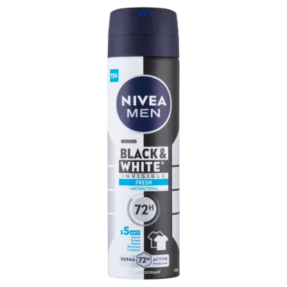 NIVEA MEN Black & White Invisible Fresh izzadásgátló 150 ml termékhez kapcsolódó kép