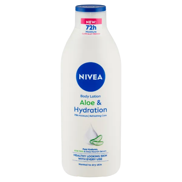 NIVEA Aloe & Hydration testápoló 400 ml termékhez kapcsolódó kép