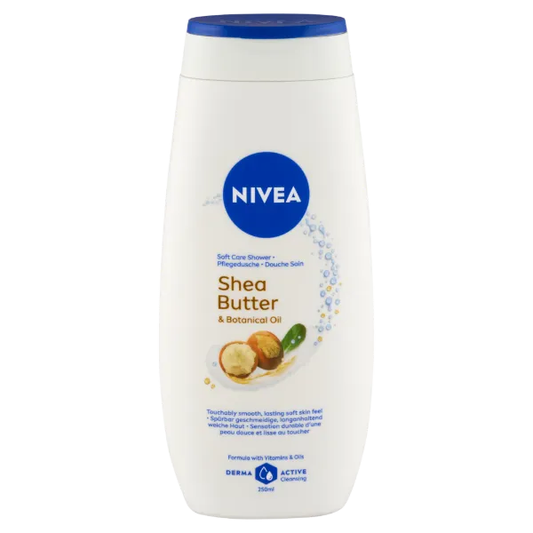 NIVEA Shea Butter & Botanical Oil ápoló hatású krémtusfürdő 250 ml termékhez kapcsolódó kép