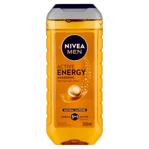 NIVEA MEN tusfürdő 250ml Active Energy termékhez kapcsolódó kép