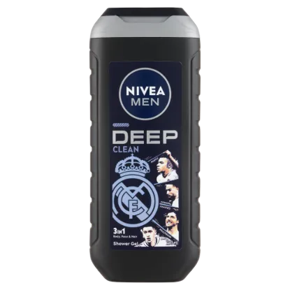 Nivea Men Tusfürdő 250 ml Deep Clean Real Madrid limitált kiadás termékhez kapcsolódó kép