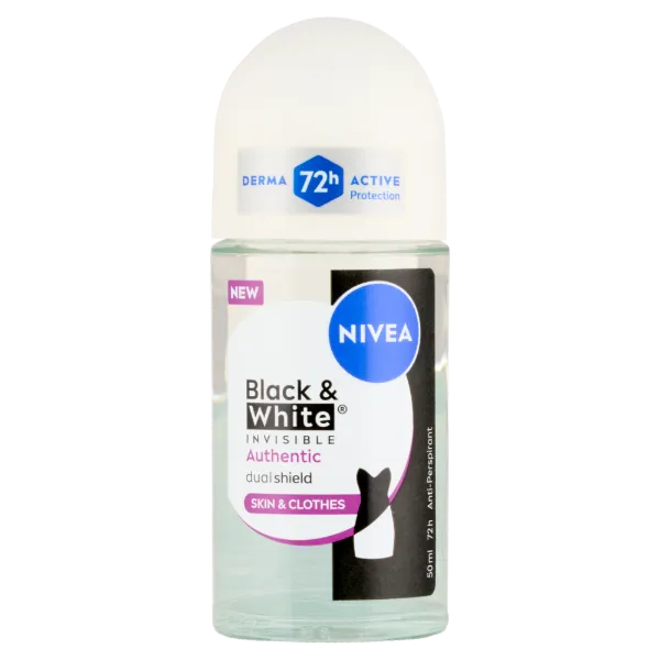 NIVEA Black & White Invisible Authentic izzadásgátló 50 ml termékhez kapcsolódó kép