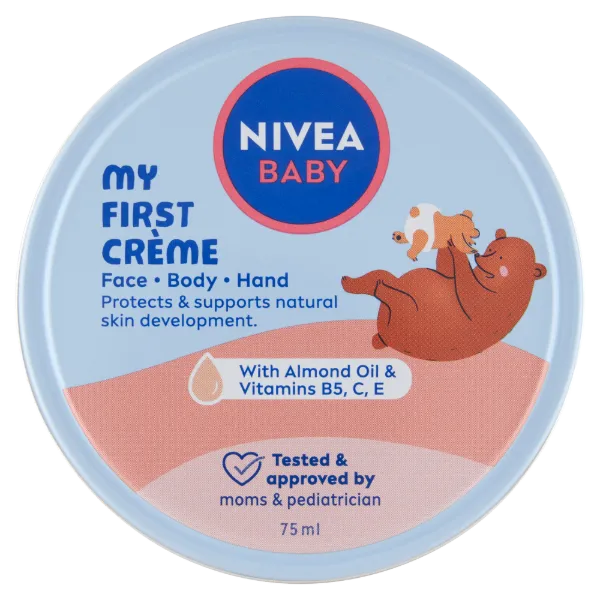 NIVEA Baby My First Crème mandulaolajjal 75 ml termékhez kapcsolódó kép