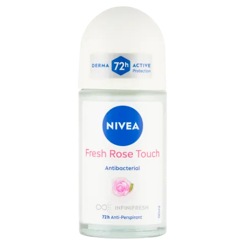 NIVEA Fresh Rose Touch Antibacterial izzadásgátló 50 ml termékhez kapcsolódó kép