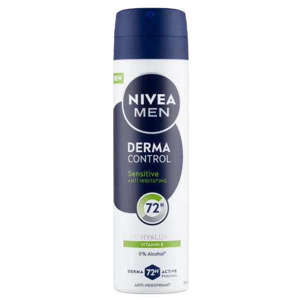 NIVEA MEN Derma Control Sensitive izzadásgátló 150 ml termékhez kapcsolódó kép