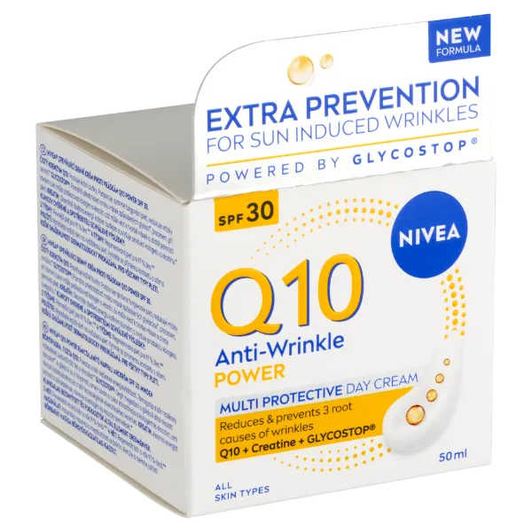 NIVEA Q10 Power 50ml Ránctalanító Nappali Arckrém SPF30 termékhez kapcsolódó kép