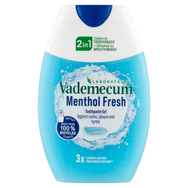 Vademecum 2in1 Menthol fresh fogkrém 12x75ml termékhez kapcsolódó kép