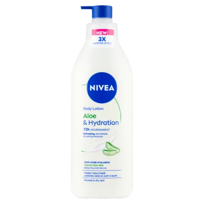 Nivea Aloe & Hydration testápoló tej - 400 ml termékhez kapcsolódó kép